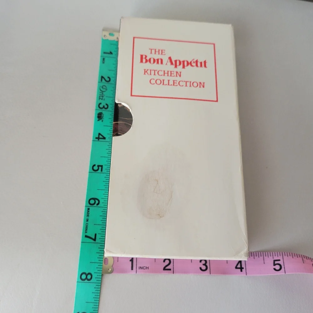 Bon Appétit Kitchen Collection Cookbook Set ~ 1983 ~ Fun Retro Set ~ GUC